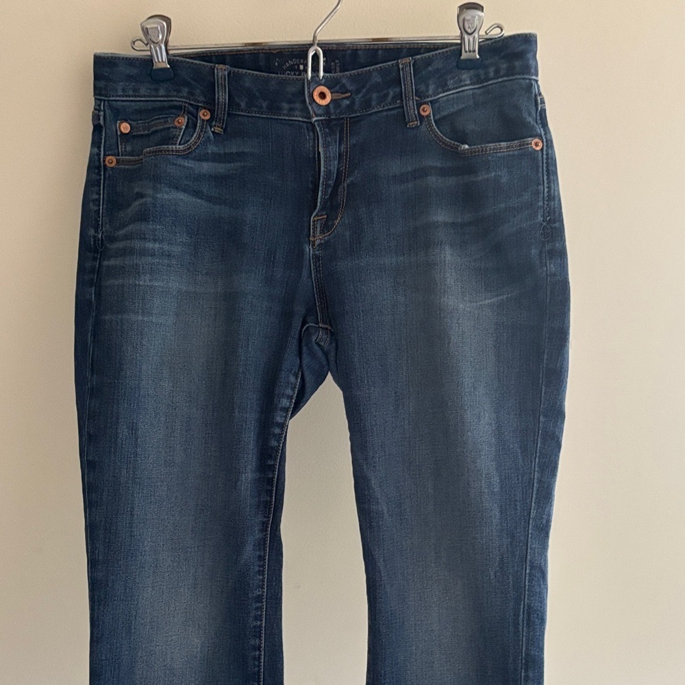 Lucky Brand Indigo Straight Leg Womens Jeans Lucky Brand Indigo Straight Leg Womens Jeans